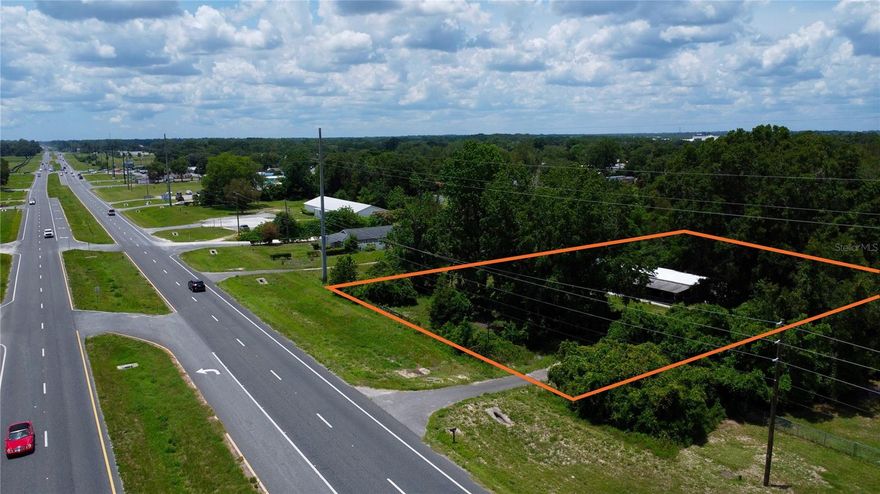 Located with 175' of frontage and high visibility on Highway 40 (24,500+ AADT) and under 1.5 miles (4-minute drive) from the World Equestrian Center. This commercial parcel is perfect for a business ready to be exposed to high traffic counts, especially one related to the equestrian scene. Nearby businesses include TT Distributors (horse/farrier supplies), J&J Tack Shop, Public Storage, and several auto shops.