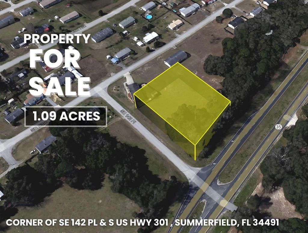 Photo of Corner SE 142nd Place &amp; S Us Hwy-301, Summerfield, FL 34491 (MLS # TB8395981)