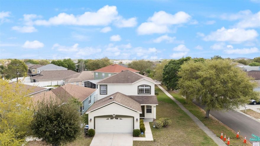 Welcome to Canterbury Lakes, a well-established community in a convenient Tampa location. This spacious 4-bedroom, 2 bath home with a large loft area that offers a functional layout with plenty of living space and a two-car garage. The primary bedroom is located on the main level, providing comfort and privacy. Situated close to major highways, shopping, dining, and everyday conveniences, this home offers both location and potential. A great opportunity for a buyer looking to personalize a home in a desirable area. Property is being sold As-Is.