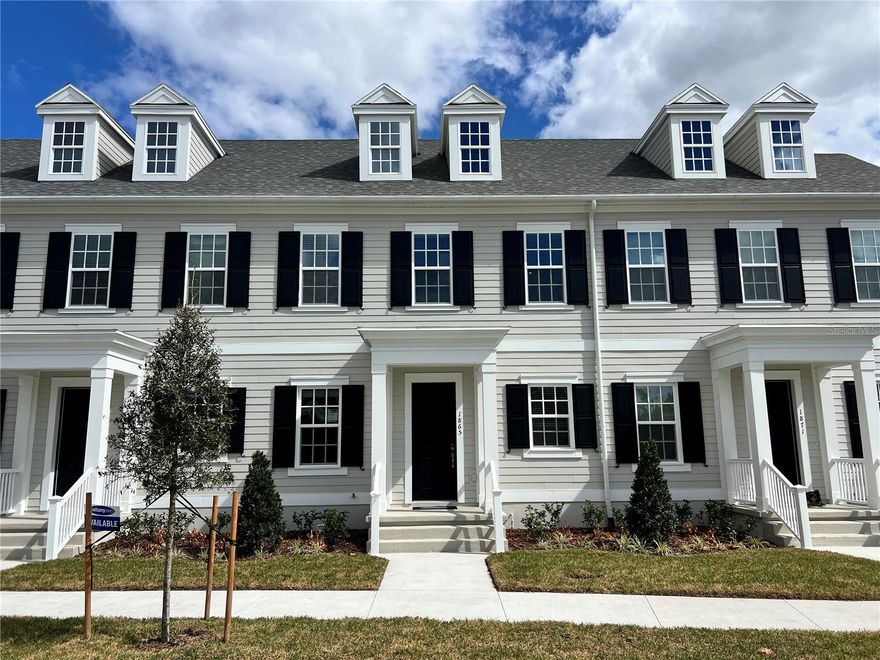 Under Construction. *READY MID FEBRUARY 2026* The Amelia is a two-story home featuring 3 bedrooms, 2.5 bathrooms, 1,652 square feet, and a detached two-car garage. Upon entering, you’re welcomed by a warm and inviting foyer that opens to a spacious kitchen, great room, and cozy breakfast nook in an open-concept layout. The kitchen includes a generous island with a breakfast bar for casual dining and gas service for the range or cooktop. Upstairs, the owner’s suite offers dual walk-in closets and a dual-sink vanity, while two additional bedrooms share a convenient Jack-and-Jill bathroom. The Amelia also includes a large lanai, partially covered for outdoor enjoyment.