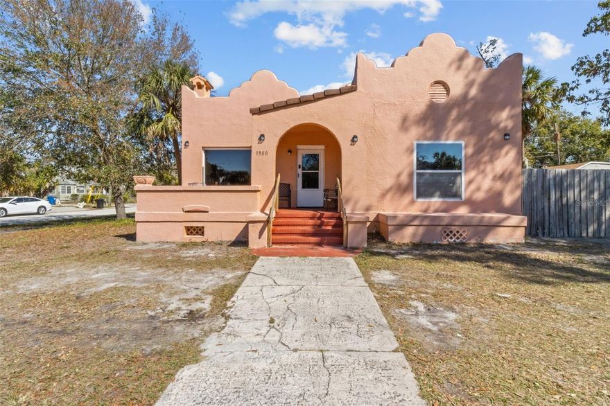 Charming Spanish-Style Home with Incredible Potential Waiting for Your Creative touches. Step into the rich history and character of this beautiful home. With its iconic stucco exterior, crown moldings and arched doorways, this property exudes timeless charm. Although it is in need of tender loving care (TLC), this home presents a fantastic opportunity to restore and modernize while preserving its original architectural beauty. Featuring spacious rooms, classic Spanish detailing, private fenced yard and an inviting over-sized lot. This home offers endless possibilities for customization. With the right vision, it can be transformed into a stunning, one-of-a-kind sanctuary. It's conveniently located, close to Downtown, beaches, fine-dining and so much more! This property is waiting for the right buyer to bring it back to life. Don't miss the chance to own a piece of history and make this Spanish-style home your own!