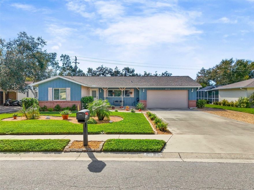 Welcome to this completely renovated, impeccably maintained Sarasota home offering an exceptional combination of location, upgrades, and lifestyle. Perfectly situated with easy access to I-75, dining, shopping, hospitals, schools, and Sarasota’s renowned white sandy beaches, this move-in-ready residence truly has it all.
From the moment you arrive, the home’s outstanding curb appeal sets the tone. The park-like front yard is meticulously landscaped and accented with low maintenance pebble garden beds, lush perfectly mowed grass, and a spacious driveway with ample room for multiple vehicles or even a boat. Major updates provide peace of mind, including a 2018 roof, hurricane-impact windows installed in 2022, and a new HVAC system in 2017.
Inside, you’re welcomed by a light-filled, open layout with newer Pergo laminate flooring and a neutral color palette throughout. The designer kitchen, updated in 2020, is the heart of the home and ideal for entertaining, featuring a large window over the sink for abundant natural light, stylish finishes, plenty of pantry and cabinet storage and a convenient countertop bar seating area.
The split floor plan offers privacy and functionality. Two generously sized guest bedrooms share a beautifully updated bathroom with a frameless glass shower door and stylish tile, installed in 2022. The expansive great room is a showstopper, highlighted by a massive impact pocketing slider door that opens fully to invite in the gentle Florida breeze and showcase serene views of the flawlessly manicured backyard.
Outdoor living shines here. The screened-in patio features a freestanding hot tub and ceiling fans, creating the perfect space to relax year-round. Beyond, the fully fenced backyard is a true tropical oasis, complete with a gazebo, fire pit for cooler evenings, and plenty of room to add a pool. An irrigation system services the entire property, keeping the grounds vibrant.
The primary suite is thoughtfully designed with a custom closet featuring built-ins and a well-appointed en-suite bathroom. The bathroom offers convenient access to both the laundry room and the two-car garage, adding everyday ease to luxury living.
With extensive updates, immaculate condition, and a prime Sarasota location, this home represents incredible value and is truly one you don’t want to miss!