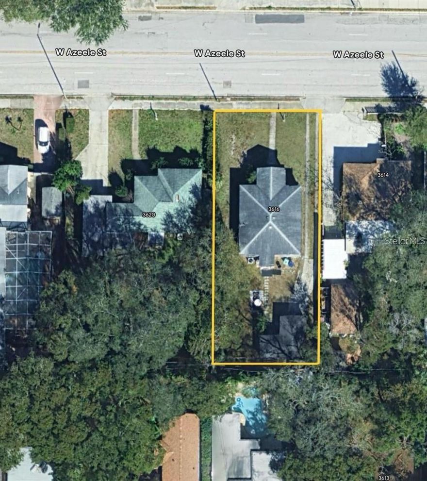 Calling All Builders, Developers & Investors! Prime South Tampa Redevelopment Opportunity
Exceptional 7,290 sq. ft. RS-60 lot (54’ x 135’) in the heart of South Tampa, offering a prime tear-down and redevelopment opportunity in one of the area’s most desirable luxury corridors. The property includes a complete survey and architectural plans ready for county submission, making it ideal for builders looking to move quickly on a new construction project.
Surrounded by new luxury homes selling for $1.7M+, this site also offers potential commercial or mixed-use redevelopment opportunities (buyer to verify with the City/County), adding strong investment upside in a rapidly growing area.
The adjacent lot at 3620 W Azeele is also available, creating a rare chance for side-by-side luxury builds, a larger residential project, or expanded redevelopment potential.
Conveniently located minutes from Hyde Park, Midtown Tampa, Westshore, Tampa General Hospital, and Downtown Tampa, and situated within the highly sought-after Plant School District.
Don’t miss this rare infill opportunity with strong residential and potential commercial upside in one of Tampa’s most sought-after neighborhoods.