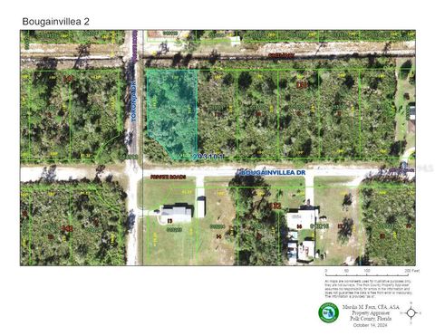 824 BOUGAINVILLE DRIVE INDIAN LAKE ESTATES FL 33855