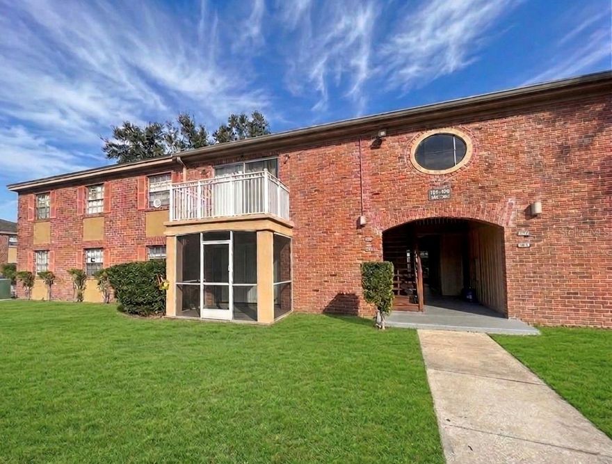 Welcome to this spacious 3-bedroom, 2 bath main floor condo in Carrington Park, offering comfort, convenience and strong investment potential. This unit features numerous updates including a new HVAC system, new front door, new tub/shower combo and new updated bathroom vanities. The kitchen has been refreshed with new cabinets, updated countertops and newer appliances, along with some new flooring throughout. The open layout provides generous living and dining space, while the screened in porch offers a relaxing outdoor retreat. With three well-sized bedrooms and easy ground floor access, this condo is ideal for anyone seeking low maintenance living in a desirable community. Carrington Park offers inground pool, playgrounds, green space, security guard, fitness center and is in the heart of Maitland.