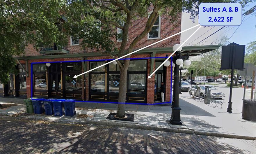 Prime corner location available for lease at the intersection of North 15th Street and East 9th Avenue. This versatile ground-floor space is currently configured as a professional office but is well-suited for use as a retail storefront. The total available square footage is 2,622 SF, divided between two suites: Suite A offers 1,586 SF including a loft, and Suite B provides 1,036 SF. The space features an attractive double-door entrance leading into a flexible floor plan with versatile office or retail options, hardwood and ceramic tile flooring, a restroom, kitchen, storage nook, and a spacious area filled with natural light. Exposed brick walls add character, and the layout is highly functional, ready for tenant improvements and immediate occupancy.

This is an excellent opportunity for a start-up, expansion, or relocation in a thriving, walkable area. The property boasts outstanding visibility, prominent street signage, and easy accessibility, with an average of 2,350 vehicles passing daily. Located directly across from Hillsborough Community College, the site also benefits from heavy pedestrian traffic and is just one block north of the Trolley Streetcar Society Station (#3). It’s a short commute to Centro Ybor, numerous restaurants, shops, and established residential neighborhoods. The surrounding area is dense and demographically strong, with a one-mile radius population of 18,110, an average household income of $68,310, and nearly 9,000 households. The location also offers quick access to Downtown Tampa, the Channel District, Tampa Riverwalk, Hyde Park, and major roadways including I-275, I-4, and the Selmon Expressway.