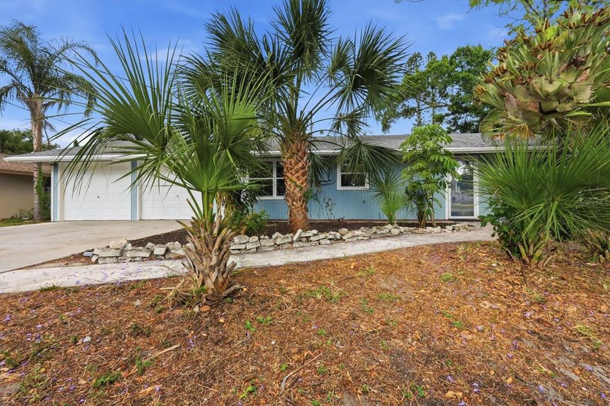 One or more photo(s) has been virtually staged. Charming 3-bedroom, 2-bath corner lot home with fenced in yard in the heart of Bradenton, ideally located near Manatee High School and Miller Elementary. This property offers updated bathrooms, new flooring, and new HVAC in 2022, fenced back yard, and fresh interior paint throughout. The climate-controlled garage includes central air plus a wall unit in a separate space previously used as a sound studio. The 3rd bedroom features its own private entrance, perfect for a home office, creative studio, or small business giving added flexibility for guests or workspace needs. No HOA and a fantastic central location make this a great opportunity. Buyers are encouraged to check with Manatee County permitting for business use eligibility.