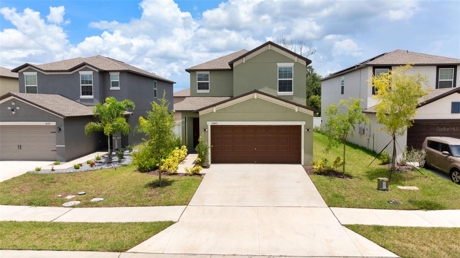 This beautifully designed two-story home offers the perfect layout for comfortable living. The first floor features a spacious open-concept design, seamlessly connecting the family room, dining area, and modern kitchen—ideal for entertaining or everyday living. Step outside to the covered patio and enjoy the Florida weather year-round.
Upstairs, you’ll find all three generously sized bedrooms, including a luxurious owner’s suite complete with a private en-suite bathroom.
Located in the sought-after master-planned community of Abbott Square in Zephyrhills, residents will enjoy access to top-tier amenities including a resort-style swimming pool, clubhouse lounge, fitness center, game room, BBQ grills, and beautifully landscaped green spaces.
Conveniently situated near local golf courses, schools, parks, and water activities like boating and fishing, this home offers a vibrant and active lifestyle for all ages.
