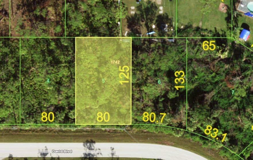 Build your dream home on this spacious vacant lot in Port Charlotte! Located in a growing, family-friendly community, this property offers convenience to shopping, dining, and recreation. Don't miss this opportunity!