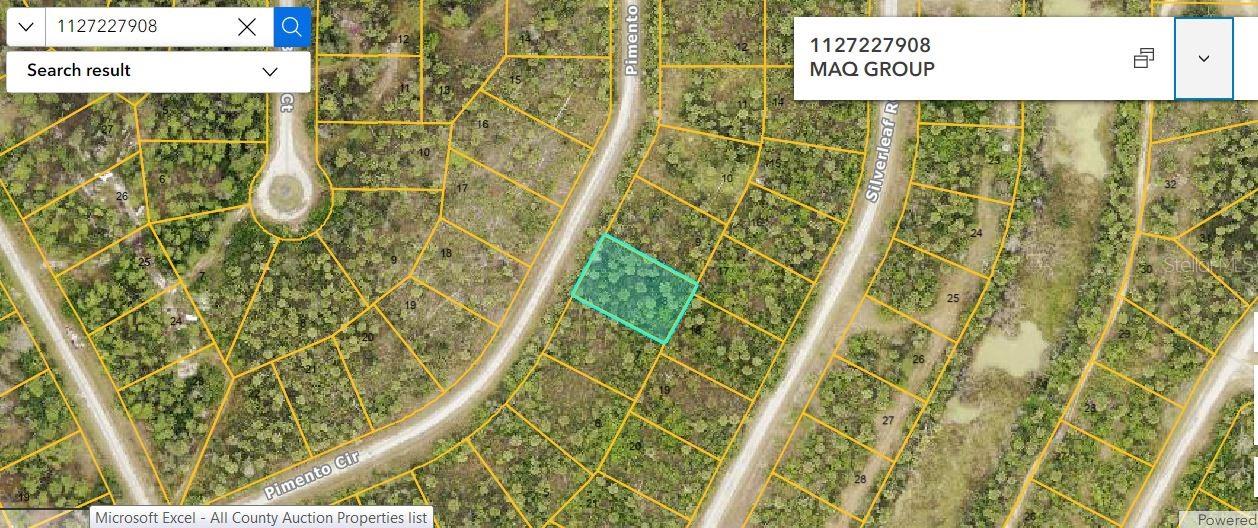 Vacant Residential
Legal description as county site: PIMENTO CIR LOT 8 BLK 2279 47TH ADD TO PORT CHARLOTTE
Note: buyers I emphasize the importance of conducting thorough due diligence to ensure that the property meets your expectations and requirements.