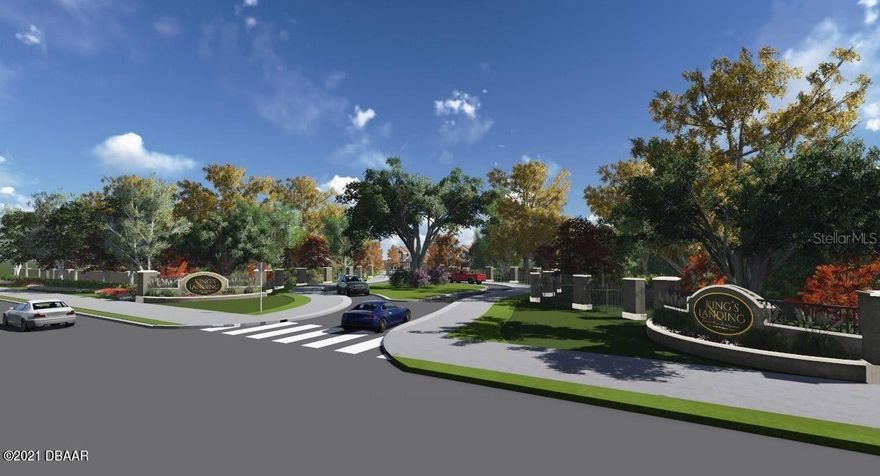 Custom Home Development in Port Orange. Lots starting at 228k for 1 Acre. $178,500 for 1/2 acre. New development in the Heart of Port Orange offering 1 Acre Estate Lots and 1/2 Acre Estate Lots giving you that space you have always dreamed about to build your Custom Home. Pick your Lot in Phase 1. Pick your Builder or use one of our preferred. Kings Landing is waiting for you! Ready to go! Information deemed to be accurate but cannot be guaranteed. Buyer is advised to verify. HOA FEES TBD
