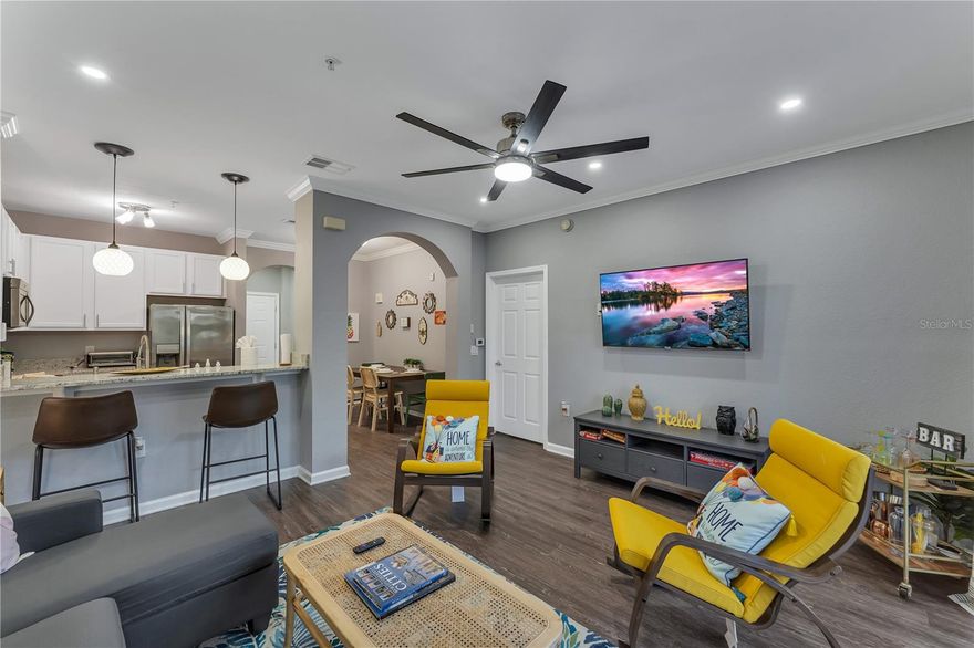 1 of Only 4 Oversized Balcony Units in the Entire Complex!
Welcome to Unit 227 at 14200 Avalon Rd, Winter Garden—a fully furnished and beautifully renovated 3-bedroom, 2-bathroom condo that combines rare features, resort-style living, and an unbeatable location.
This exceptional unit is one of just four in the entire complex with an oversized private balcony, in addition to its screened lanai. Perfect for entertaining, outdoor dining, or simply enjoying Florida evenings, this unique space sets it apart from every other condo. Inside, the open floor plan connects the kitchen, dining, and living areas seamlessly. The primary suite offers its own covered patio, walk-in closet, soaking tub, and separate stand-up shower. Laundry Closet with a washer and dryer tower included.
Community amenities include a sparkling pool and spa, fitness center, theater room, game lounge, covered garage parking, and 24/7 security. Recently refreshed common areas feature a modern lobby, upgraded gym, and redesigned mail room.
Ideally located just 10 minutes from Walt Disney World (yes, only 10!), 20 minutes from Universal Orlando, 25 minutes from SeaWorld, and close to Winter Garden Village, Champion’s Gate, shopping, dining, and golf. The HOA Fee covers cable, internet, water, sewer, trash, security, and covered garage parking, making ownership effortless. Don’t miss this rare opportunity—a one-of-a-kind balcony condo in the heart of Winter Garden!
