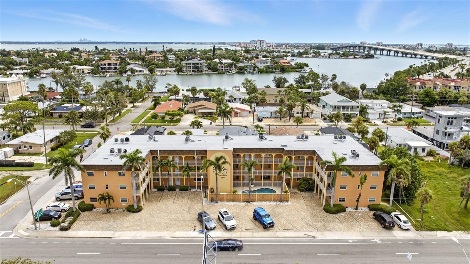Rare opportunity! First Time on the Market. Welcome to 3575 Gulf Blvd #103, making its debut on the market after being lovingly held by the same family for decades. This rare gem has been fully renovated from top to bottom, offering a fresh, modern coastal lifestyle in one of St. Pete Beach’s most desirable locations. Inside, every detail has been thoughtfully updated. The condo features a Brand New Roof, Newer AC system, and New TANKLESS water heater, along with newly installed hurricane-rated impact windows and doors for peace of mind. Elegant plantation shutters frame the natural light, while fresh paint, neutral porcelain tile, and sleek modern finishes create a clean, move-in-ready feel. The kitchen has been completely redesigned with custom cabinetry, stylish quartz countertops, and all-new appliances, while the bathroom showcases a new double vanity, a TOTO toilet, and designer finishes and upgrades. From the flooring to the fixtures, this home has been transformed into a modern beachside retreat.
_________________________________________________________________________________________________________________
Live The Lifestyle You Deserve
Living on Gulf Blvd means you’re just steps from the sugar-white sands with deeded private access to St. Pete Beach, consistently ranked among the best beaches in the world. Situated just steps from the world-famous Don CeSar Hotel, you’ll have access to one of the most iconic destinations on Florida’s Gulf Coast. Imagine strolling over for oceanfront dining, sunset cocktails, luxury spa treatments, or simply soaking in the ambiance of a landmark that has welcomed celebrities and travelers from around the world for nearly a century.
Not only are you steps from the sugar-white sands of St. Pete Beach, but you’re also a short bike ride to Pass-a-Grille, a favorite Gulf-front getaway for locals and visitors alike. Spend your mornings walking the shoreline, afternoons exploring local boutiques and dining at world-class restaurants, and evenings enjoying vibrant sunsets right outside your door. Nearby, you’ll find watersport rentals, Marinas, Boat ramps, live entertainment, and quick access to downtown St. Petersburg for art, culture, and nightlife. Additionally, as a resident, you will have on-demand access to the Freebee transportation service. Whether you’re seeking a primary residence, a vacation retreat, or a smart investment in Florida’s most coveted coastal community, this condo offers it all.