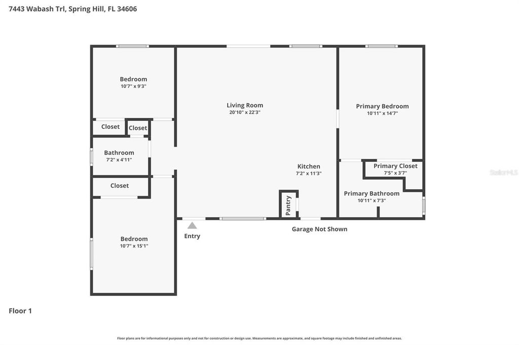 Photo of 7443 Wabash Trail, Spring Hill, FL 34606 (MLS # W7885027)