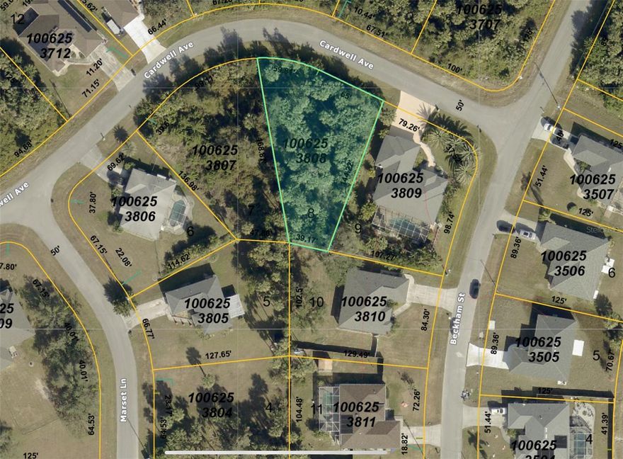 NO flood zone in North Port! This oversized 0.30 acre lot offers the perfect canvas for building your dream home or making a solid investment in one of Florida’s fastest-growing cities. Surrounded by new construction, this booming area is full of potential and opportunity. With NO CDD and NO HOA, you’ll enjoy the freedom to create the lifestyle you want. Centrally located near US-41, I-75, Suncoast Technical College, and the Shannon Staub Library, this property provides unbeatable convenience. Daily errands are a breeze with nearby grocery stores, retail shopping, and dining options. Sports lovers will appreciate being minutes from Port Charlotte, home of the Tampa Bay Rays Spring Training, and right in North Port, home of the Atlanta Braves Spring Training. Outdoor enthusiasts will love the quick access to golf courses, fishing, boating, and the stunning Gulf beaches. Plus, both Fort Myers International Airport and Sarasota Airport are just 35 minutes away, making travel simple. Whether you’re envisioning your forever home or seeking a high-demand lot for resale or rental potential, this property offers unmatched value in a thriving community. The lot next door is also available for sale - 0.33 acres for $38,000 each or $76,000 for both!