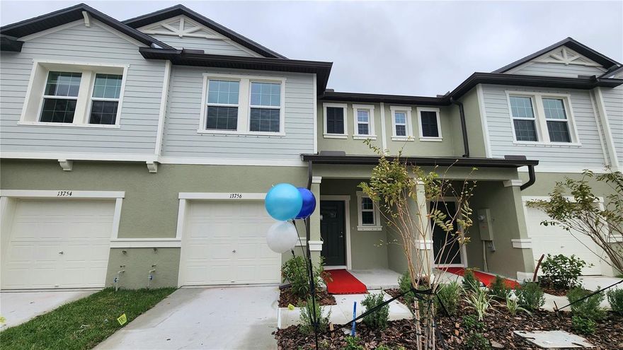 Are you ready to lease the perfect townhome? This never lived-in Lennar Mulberry floor plan has 3 Bedroom, 2 1/2 Bathrooms, 
and 1 Car Garage with Loft, Open Concept Floorplan, and Covered & Screened Rear lanai with no rear neighbors, lovely green space and water view behind! It is the perfect location for commuting and in a highly rated school district. This home has a neutral color pallet with plenty of natural light. The kitchen is open to the living and dining area and well equipped with white cabinets, stainless steel appliances, and large island to enjoy breakfast! This townhome has the added bonus of a covered and screened rear lanai overlooking green space and pond view to relax in the morning with coffee and in the evenings to wind down the day. Do not wait to view this home, it will not be on the market for long! Contact to schedule a private showing.