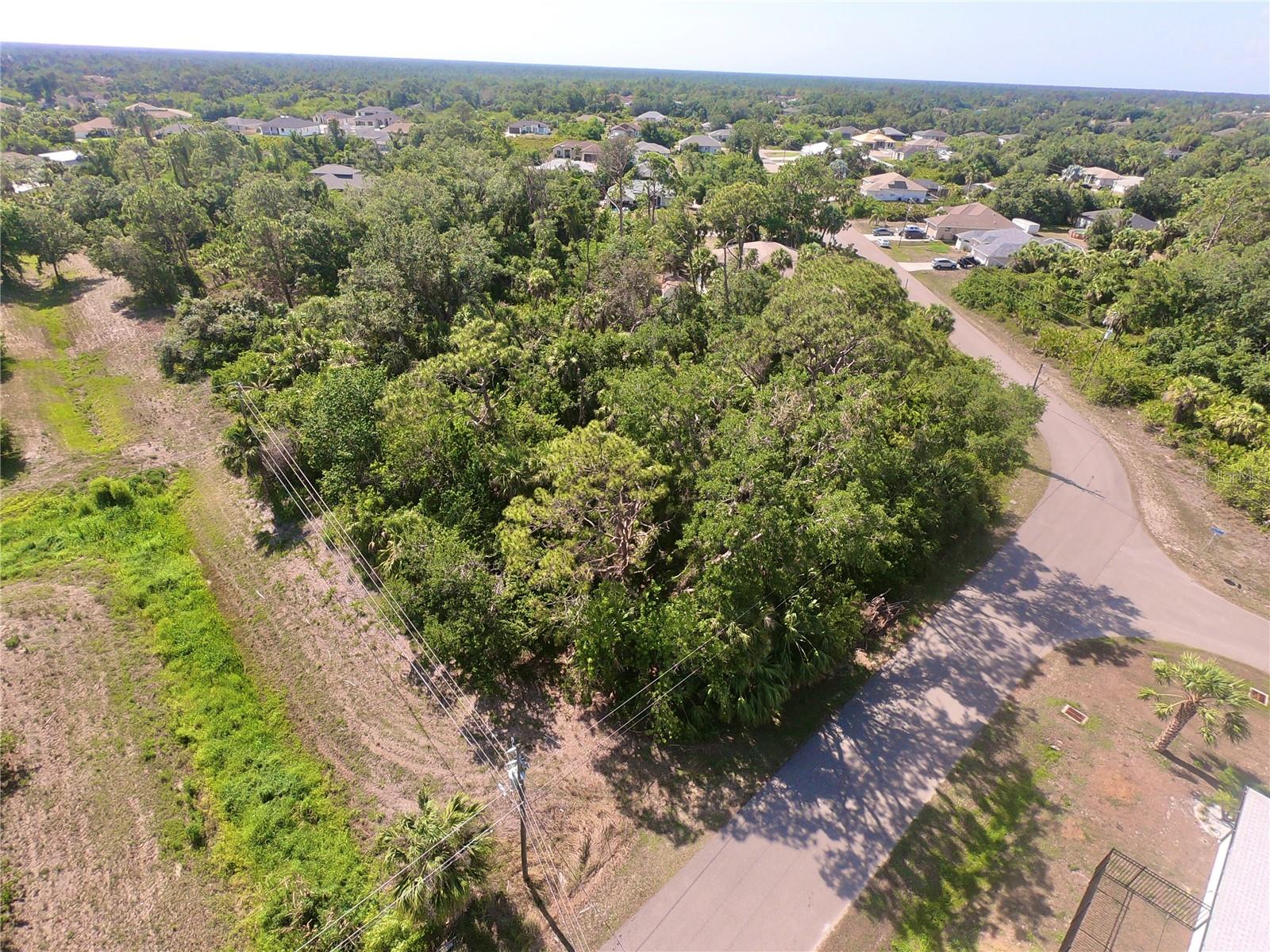 Embrace your opportunity to own .24 acres of prime land in the heart of North Port, offering the perfect blend of privacy and convenience. This impressive oversized lot, has two greenbelts, one on the side of lot and two a greenbelt on the back side. Lot is situated behind a 6 acre property, providing a natural buffer from neighbors, enhancing the sense of tranquility. With CITY WATER available and ELECTRICITY nearby, this property is ready for your vision. Located in an X flood zone, you can enjoy peace of mind knowing NO FLOOD INSURANCE is REQUIRED. Ideally situated near shopping, restaurants, schools, and interstate I-75, this property combines the seclusion of nature with the convenience of urban amenities. Whether you're dreaming of your own Florida retreat or a thoughtful investment, this exceptional parcel of land offers unmatched potential. Discover the ultimate in lifestyle and opportunity—explore this remarkable North Port property today!