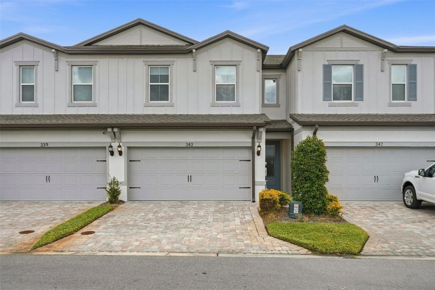 Luxury meets convenience in this 2023 Pulte-built home located in the gated community of Shoreline. This pristine 3-bedroom, 2.5-bath residence showcases an airy open floor plan filled with natural light, statement lighting fixtures, neutral finishes and upgrades throughout. The chef’s kitchen is the heart of the home, featuring white birch cabinetry, stunning Lagoon Quartz countertops, Whirlpool stainless steel appliances, dual pantries for exceptional storage, and an oversized island that seamlessly anchors the living and dining spaces—ideal for entertaining or everyday living. The first floor also includes a convenient half bath and generous storage closet. Upstairs, retreat to the spacious primary suite complete with a walk-in closet and private en suite bath. Two additional bedrooms share a well-appointed hall bath, and the upstairs laundry room is equipped with an LG ThinQ washer and dryer for modern convenience. Enjoy Florida living with a private outdoor space, plus the benefit of a 2-car garage and two additional parking pad spaces. Ideally situated just off Gandy Blvd in North St. Petersburg, offering quick and convenient access to both downtown St. Petersburg and Tampa. HOA covers roof maintenance, exterior maintenance, water, sewer, trash, and lawn care for true maintenance-free living. No flood insurance required.