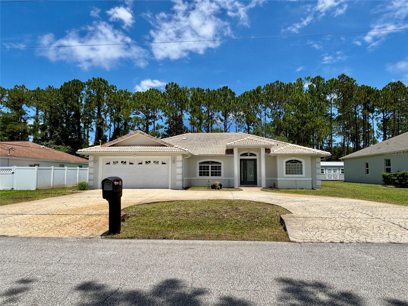 This great POOL home is now available for rent. Currently getting a fresh coat of paint inside (pictures to come soon). Easy access to major roadways, medical facilities, houses of worship, shopping, restaurants, and more. 3 bedroom, 2 bathroom, 2 car garage with circular driveway + located on a cul-de-sac + concrete block home + high ceiling in main area + tile flooring in main areas, carpet in bedrooms + split floor plan + primary bathroom has a jetted tub, walk in shower and dual sinks + washer & dryer in place + Laundry room inside and not in garage. No smoking. No Pets. $4,000 security deposit minimum. Background check and credit check required. Application fee $50 per applicant. Tenant to pay all utilities. Tenant responsible for lawn & shrubs maintenance. Pool care included at owner’s expense.