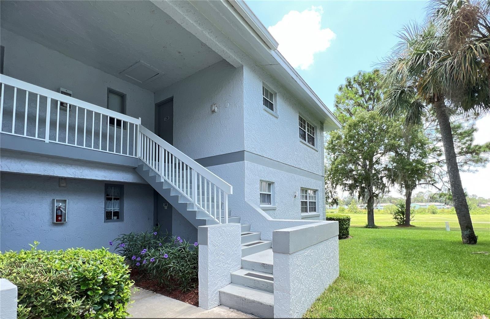 Welcome to this charming 2-bedroom, 2-bathroom condo located in the heart of Silver Springs Shores/SE Ocala. This upstairs unit offers a range of amenities designed for a comfortable and convenient lifestyle. The kitchen is equipped with essential appliances including a dishwasher, refrigerator, range, and range hood. The condo also includes a stackable washer/dryer hook-up for your laundry needs. The master bedroom features a walk-in shower for a touch of luxury. Step out onto the screen-enclosed porch and enjoy the stunning golf course views. The condo comes with assigned parking, and visitor spots. The rent includes water, trash, and lawn maintenance, taking the hassle out of your hands. Enjoy the Florida sun at the community pool or take a leisurely stroll around the neighborhood. Please note, Association Rules, no pets are allowed. This condo is a perfect blend of comfort and convenience, waiting for you to make it your home.
** Ask us about our security deposit plan** **Residents are enrolled in the Resident Benefits Package (RBP) for $39.95/month which includes renters insurance, HVAC air filter delivery (for applicable properties), credit building to help boost your credit score with timely rent payments, $1M Identity Protection, move-in concierge service making utility connection and home service setup a breeze during your move-in, our best-in-class resident rewards program, and much more! More details upon application. **