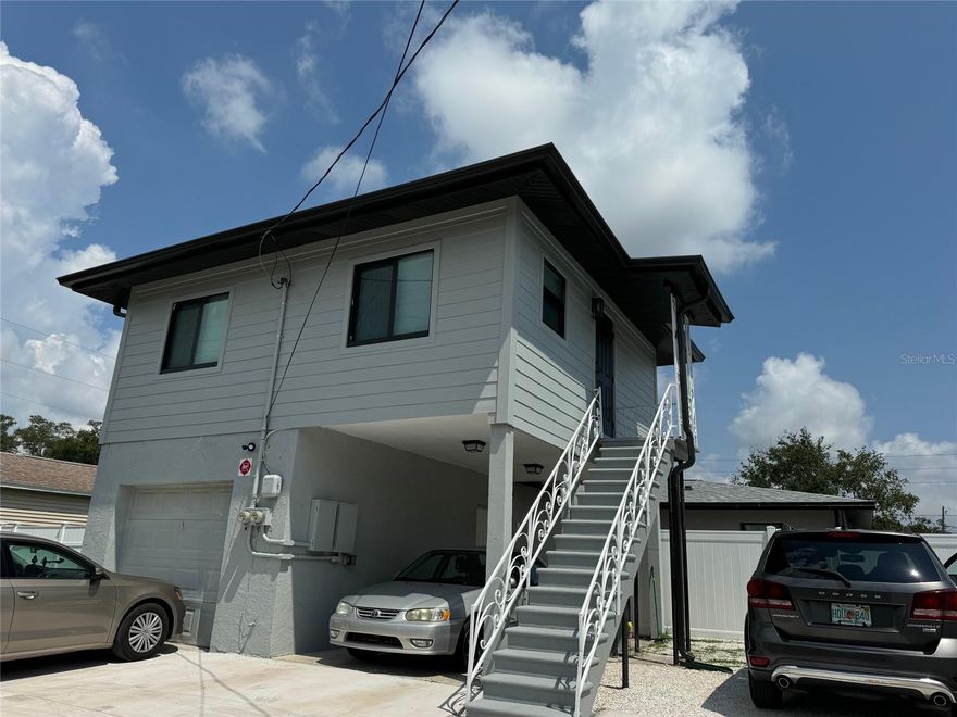 Welcome to your Home Sweet Home in St Pete!! Enjoy the light and bright and fabulous vibe in this FULLY RENOVATED second floor (walk up) garage apartment. Perfect spot for a St Pete starter--- 10 mins to Downtown St Pete, 15 mins to our beautiful Gulf of Mexico Beaches, close to Gulfport and JW Cate Recreation center and all of the Tyrone Area shopping and dining. West St Pete is growing and you won't want to miss being a part of it! Lots of windows give this cozy and compact spot a spacious and airy feeling. Parking space is behind the garage, and carport area is included (can be parking or patio area) there is also extra street parking. Unit is accessed by the alley just south of 9th Avenue N. Two small pets may be allowed upon Landlord approval. And there is a brand new washer/dryer inside the unit. $2000 security deposit to hold it upon approval and First month rent prior to move in.
