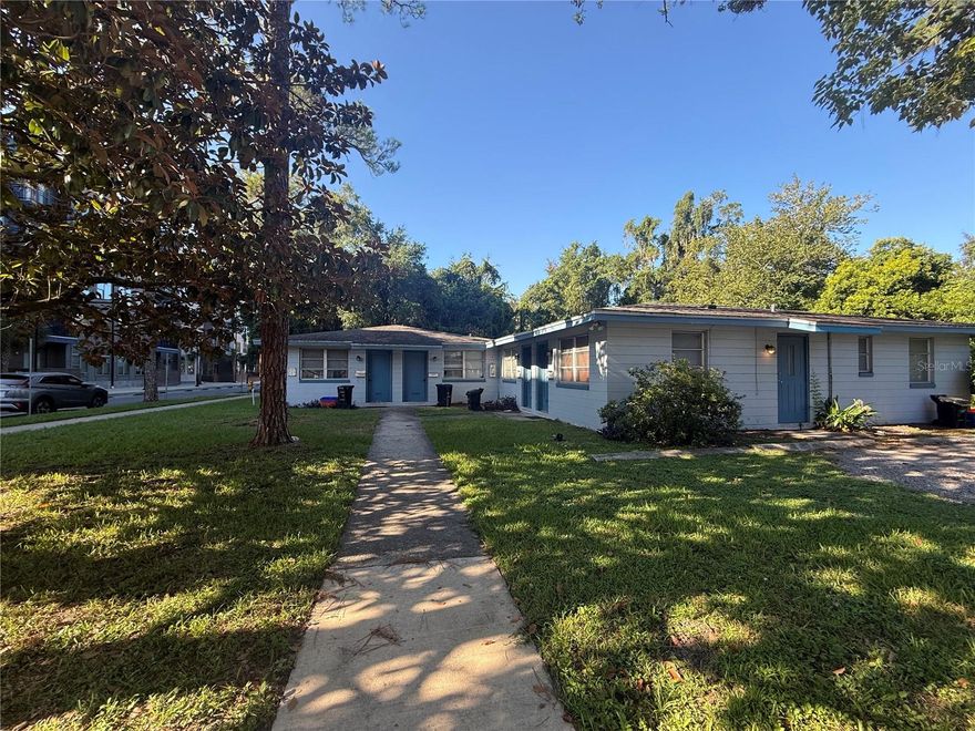 Prime UF Investment Opportunity – 6 Income-Producing 1BR Units Just 4 Blocks from Campus! Wake up and be in the heart of campus in under 5 minutes! This rare opportunity to own six income-generating 1BR/1BA units in the highly desirable U5 zoning district is perfect for investors seeking consistent rental income and long-term appreciation. Located just four blocks from UF’s Business School and caddy-corner to the Gate gas station, this property offers unbeatable walkability for students and professionals alike. Five of the six units are currently leased through July 2026, providing immediate and stable cash flow. One unit is currently vacant—ideal for a new owner to renovate or lease at market rate. Whether you’re expanding your portfolio or making your first leap into student housing, this property checks all the boxes: location, zoning, and income. Don’t miss this rare multifamily gem in one of Gainesville’s highest-demand rental corridors.