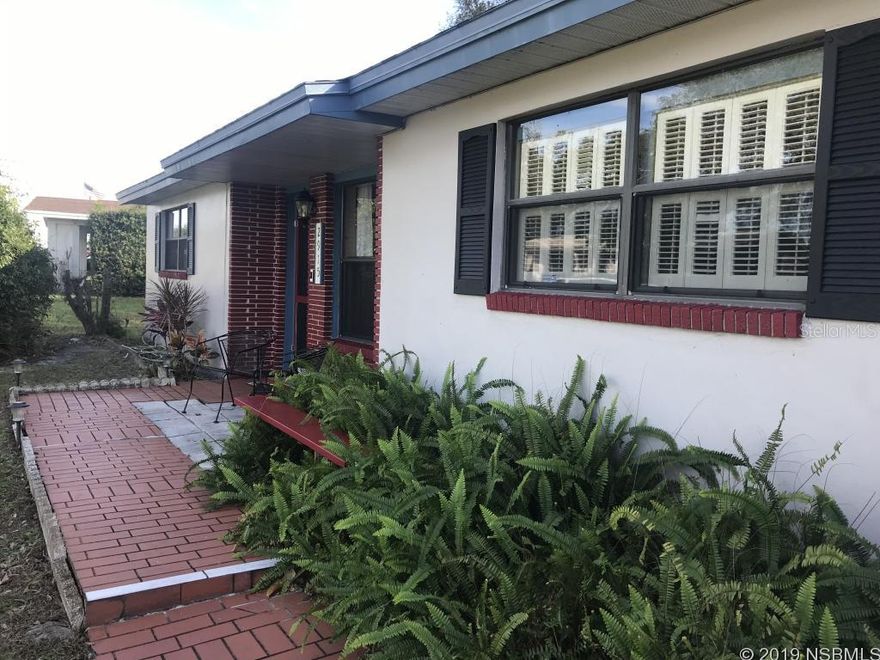 This lovely 3 Bdrm/2 Bath home offers lots of charm and updates! Turn Key with furnishings! Split Floor Plan. Established neighborhood and perfect for first time buyers, seasonal home owners and relocating snowbirds.  No HOA! Spacious fenced back yard with storage shed and room for a pool. Conveniently located to Interstate, Shopping,Kennedy Space Center, Playalanda Beach and Marina. Easy 45 minute drive to Orlando Airport. ;Water: City