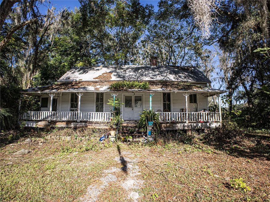 Old Florida Charm. 
Step back in time and discover the rare opportunity to own a piece of authentic Old Florida.
Nestled on a scenic yard in the heart of Sumterville, this vacant land features a charming Florida Cracker-style home. 
Enjoy the serenity of rural living while remaining seconds away from 301 and a short drive to The Villages, Wildwood and Bushnell. 

Perfect for restoration, new construction or investment potential. 

This is your chance to own a true slice of Old Florida- a property filled with character, history, and unlimited possibilities. Schedule your private showing today.