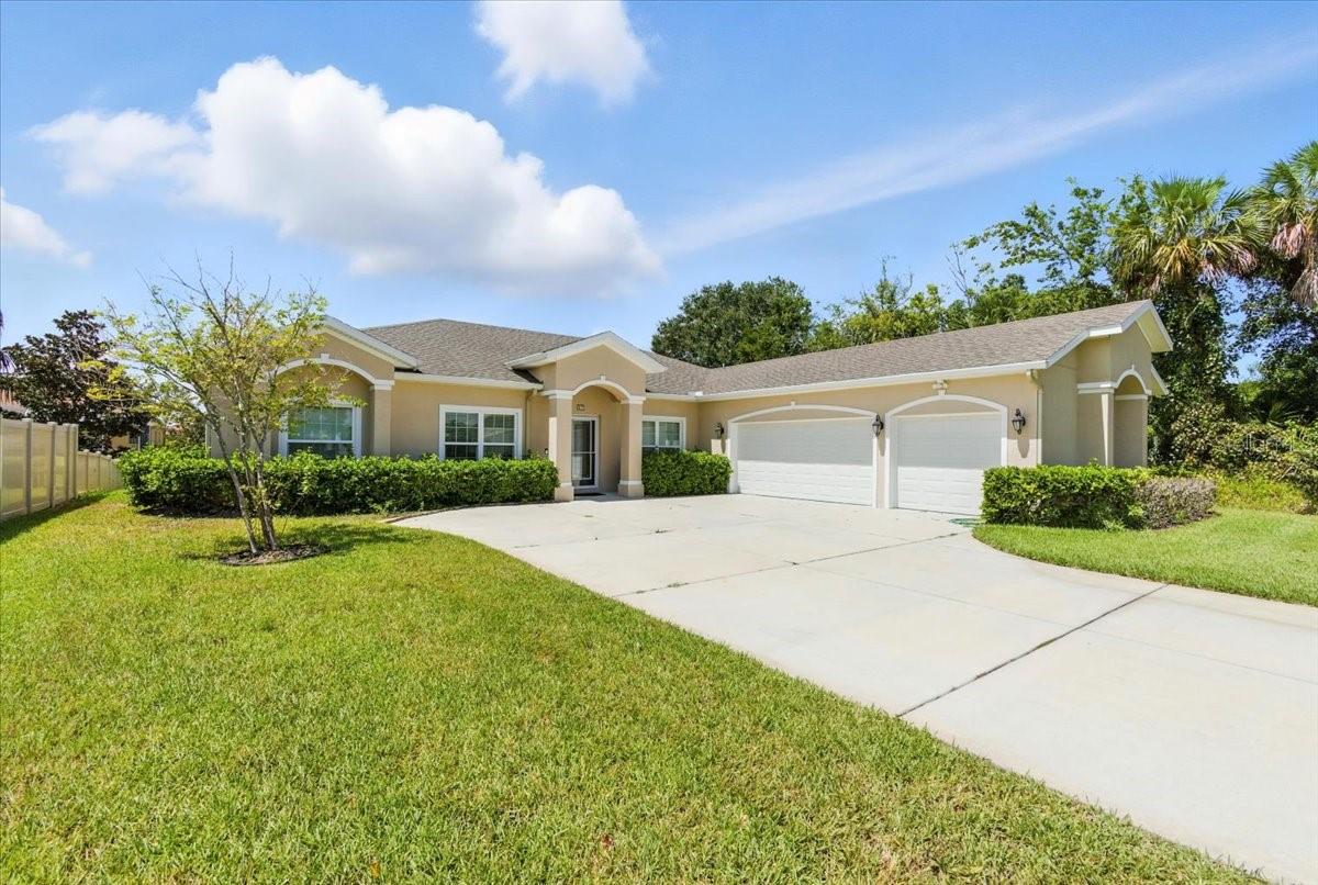 Waterfront Paradise in Sailboat Country! This stunning four-bedroom home is situated on a serene saltwater canal, offering breathtaking views and direct access to the Intracoastal Waterway. With no fixed bridges to navigate, you can enjoy effortless boating and fishing experiences. This Seagate Willow model was constructed in 2017 and has been meticulously maintained. It boasts a fresh coat of paint throughout. The interior design combines style and functionality, perfect for modern living. Recently Updated Kitchen with stainless steel appliances. Unwind in the spacious master bathroom, featuring a stand-up tiled shower and a separate soaking tub for relaxation.
A three-car side-entry garage provides ample parking and storage, while the extended screened-in lanai offers a serene outdoor space to enjoy the views. With 80' of water frontage and an 8' x 16' dock in place, this home offers endless opportunities for boating, fishing, and enjoying the beautiful Florida lifestyle. Don't miss out on this incredible opportunity to own a piece of waterfront paradise. Owner is licensed real estate agent.