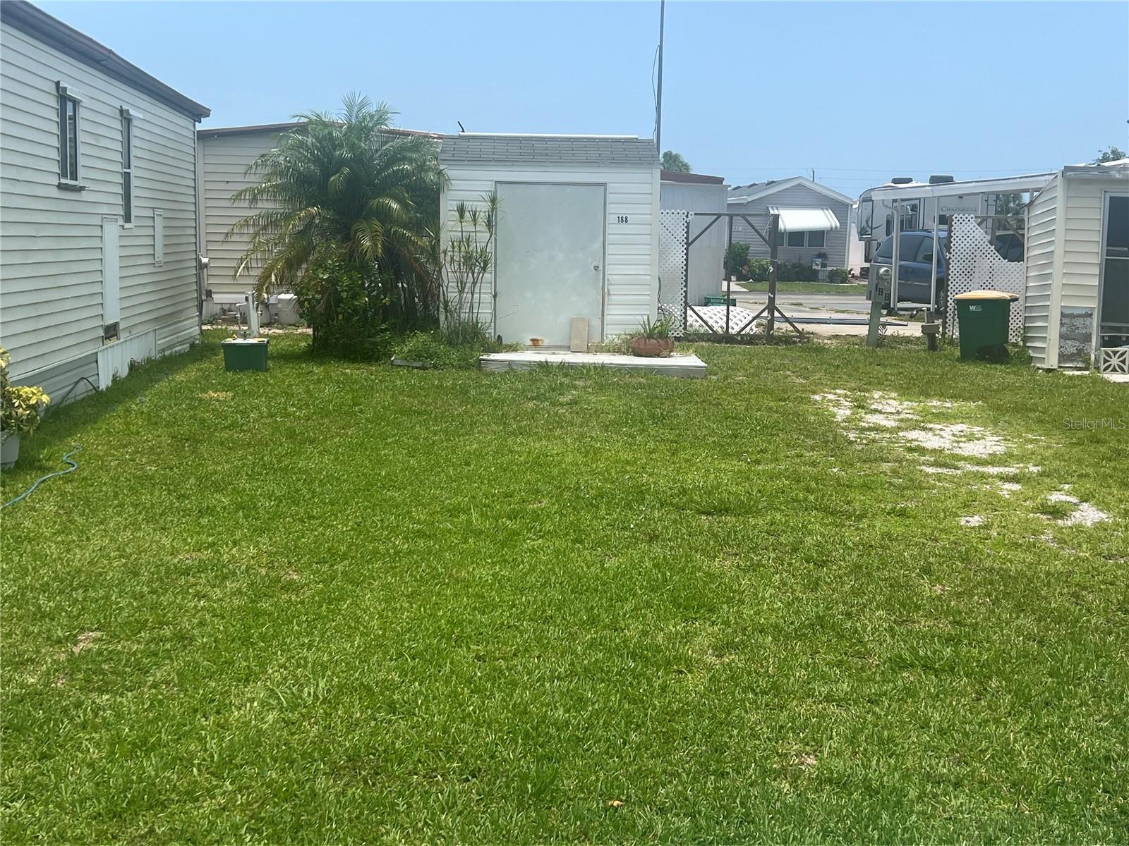 Bring your RV and get ready to enjoy your new Florida lifestyle!
NO Land Lease fees here- YOU OWN THE LAND!
This lot is ready for you to bring your RV and begin your new lifestyle, whether it be year-round or to escape the cold winters. This lot comes with a storage shed- perfect to store your beach gear!
This active 55+ community will have you asking why you didn't make the move sooner. With a community pool, shuffleboard courts, clubhouse, laundry facilities, and plenty of community events with the neighbors- you have everything you need here to enjoy your vacation lifestyle.
