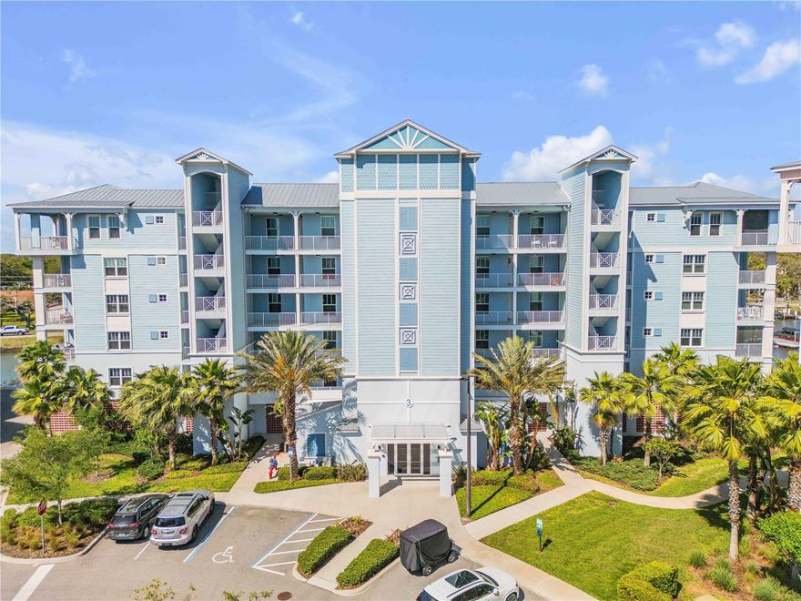 Welcome to luxury coastal living in the highly sought-after Riverwalk community. This meticulously maintained 4th-floor end unit offers the privacy and natural light that only a corner residence can provide, along with the added peace of mind of impact-rated storm doors and windows. Designed to capture the best of Florida living, the condo features two private balconies—an east-facing balcony off the living area perfect for enjoying breathtaking sunrises, and a west-facing balcony off the primary suite where you can unwind with stunning sunset views. Built in 2020, the building reflects modern construction and quality, complemented by the convenience of garage parking. Riverwalk is a gated community known for its exceptional amenities, including a resort-style pool, clubhouse, fitness center, movie room, and tennis and pickleball courts. Ideally located, residents enjoy an easy golf cart or bike ride to the vibrant shops, restaurants, and entertainment of Flagler Avenue and Canal Street Historic District, as well as quick access to the beach. This is an outstanding opportunity to own a move-in-ready condo that blends comfort, convenience, and coastal lifestyle in one of the area’s most desirable communities.