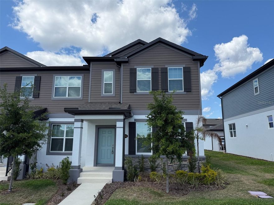 Beautifully maintained and fully furnished townhome in the highly desirable Encore at Ovation community. This home is in impeccable condition and comes completely decorated and equipped, offering a true turnkey opportunity. Every detail has been thoughtfully prepared, making it move-in ready with everything needed for comfortable living or immediate use. Ideal for homeowners or investors seeking a hassle-free property in a prime location close to major attractions, dining, and shopping. Schedule your private tour today!