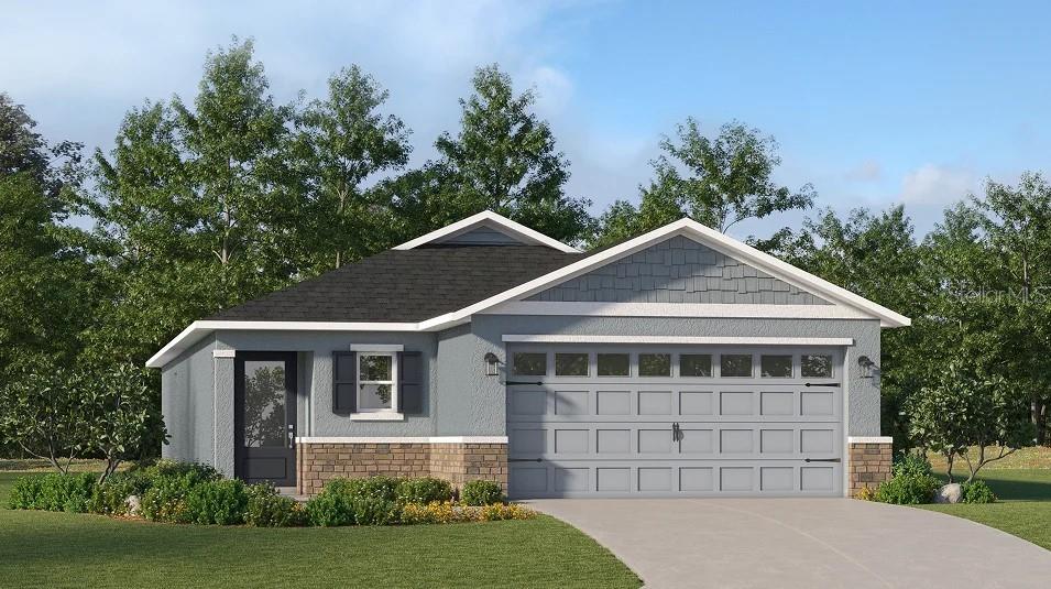 One or more photo(s) has been virtually staged. Under Construction. This Beautiful Belmont is laid out on a single level for low maintenance living. Two secondary bedrooms share a bathroom in the hall at the front of the home, while the owner’s suite is tucked into the back corner with an attached bathroom and walk-in closet. Down the foyer is the open-concept living area, which includes a fully equipped kitchen, an intimate dining room and family room with patio access. Completing the home is a convenient two-car garage. Gum Lake Preserve is a new master-planned community of single-family homes now selling in Lake Alfred, FL. Gum Lake Preserve is primely located near downtown Lake Alfred with an array of local entertainment and shopping destinations, including Adam Estates and Mackay Gardens. Nearby businesses allow for easy boat and RV storage to encourage simple outdoor living and recreation. Amenities will include: boat ramp, playground, picnic area, and walking trails. Nature and convenience at its best, a family and fisherman’s dream come true!