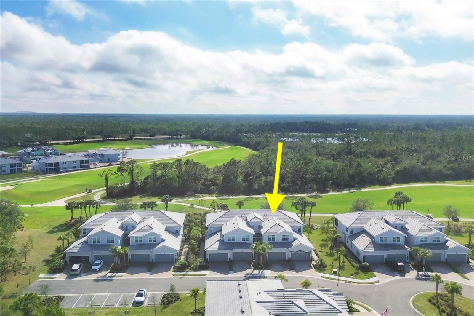 GOLF MEMBERSHIP INCLUDED! You'll love this light and airy 3-bedroom, 2-bathroom Bay Creek model coach home that blends modern design
with breathtaking golf course views. ** One of only a few golf coach homes featuring updated gray tile and quartz countertops! **Situated on
the second floor, this open-concept home boasts an expansive great room filled with natural light, creating an inviting space for entertaining or
relaxing after a day on the course. The primary suite offers a serene retreat with walk-in closets and a spa-like en-suite bathroom. Enjoy front-
row seats to the action on the championship golf course from your screened lanai. Don't be fooled! The only way to be a member of Heritage
Landing is to own a Golf Membership home! Heritage Landing offers an unparalleled resort lifestyle with amenities designed to enrich your day-to-day living. Enjoy a guard-gated entry, a resort-style pool with lap lanes, and a state-of-the-art fitness center. Relax and rejuvenate at the full-service spa or challenge friends on the 6 Har-Tru tennis courts, 6 pickleball courts, and 2 bocce courts. The pool café will feature a full bar, a delicious menu, and poolside service, adding a touch of luxury to every visit. Don't miss your chance to own this exceptional property and become part of the exclusive Heritage Landing Golf Club community.