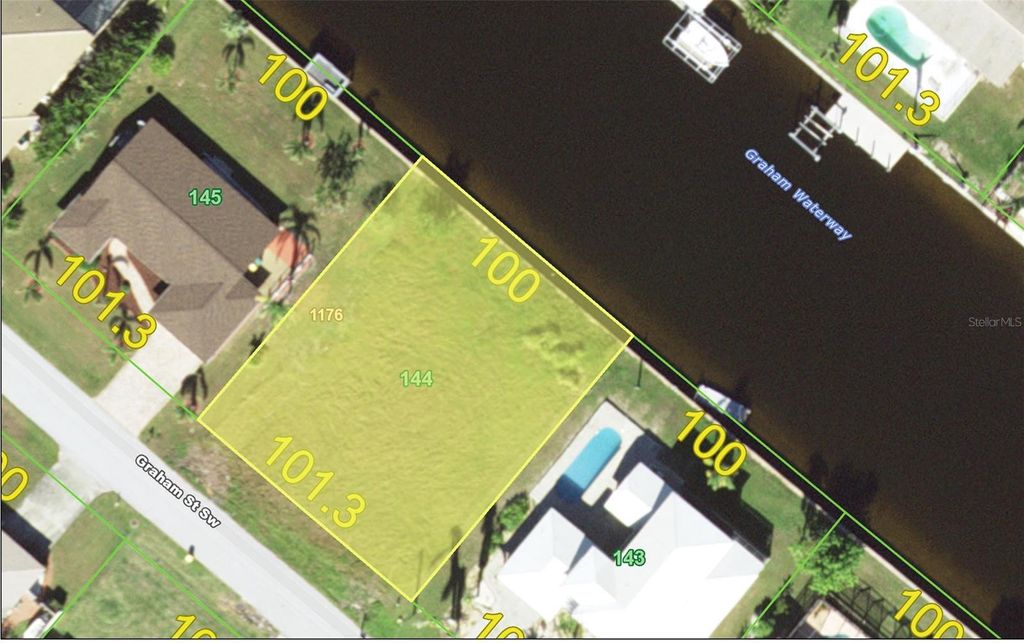 Photo of 122 Graham Street SW, Port Charlotte, FL 33952 (MLS # C7526092)