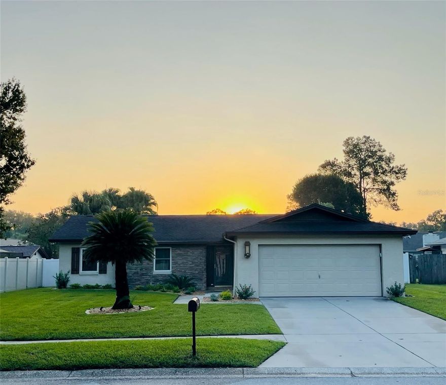 Welcome to this beautifully updated 4-bedroom, 2-bathroom home located in the highly desirable Carrollwood area. Situated on nearly a quarter-acre lot with lush, low-maintenance landscaping, this property is designed for both comfort and convenience.
Inside, you’ll find brand-new flooring, a freshly painted interior, and a stylish kitchen with granite countertops. The home’s open layout flows seamlessly to a spacious screened patio that overlooks a sparkling, oversized pool—perfect for entertaining or simply relaxing at home.
The fenced backyard provides plenty of privacy and room for kids or pets to enjoy. Additional features include a large, screened lanai and easy-care finishes throughout.
The location couldn’t be better—just minutes from Dale Mabry Hwy, Veterans Expressway, and I-275, with top-rated schools, shopping, dining, and medical facilities all close by. Plus, residents can enjoy a wonderful community park and playground nearby.
This one won’t last long—schedule your showing today and see why this pool home is the perfect place to call yours!