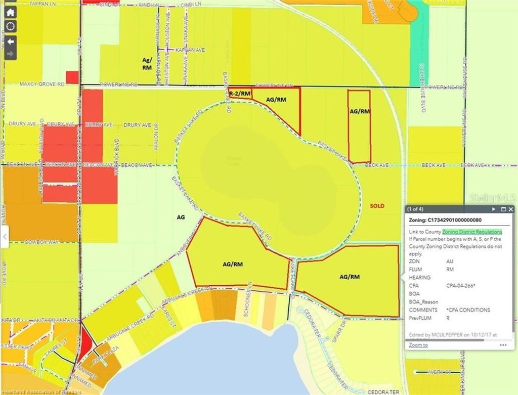 Photo of 1115 Basket Lake Road, Avon Park, FL 33825 (MLS # L4957456)