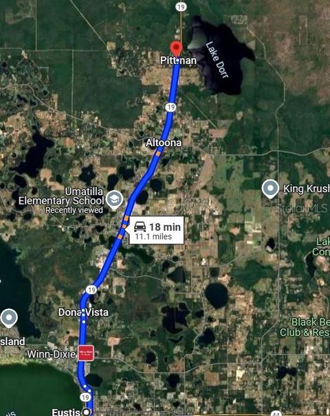 Tiny photo for 19040 Ravenswood Road, Altoona, FL 32702 (MLS # O6395401)