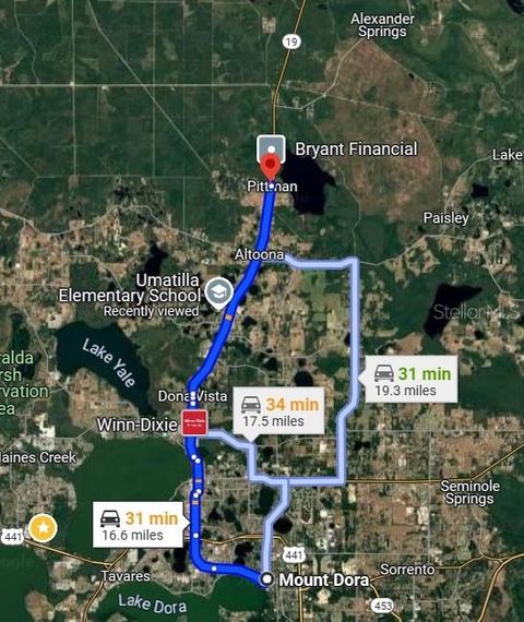 Tiny photo for 19040 Ravenswood Road, Altoona, FL 32702 (MLS # O6395401)