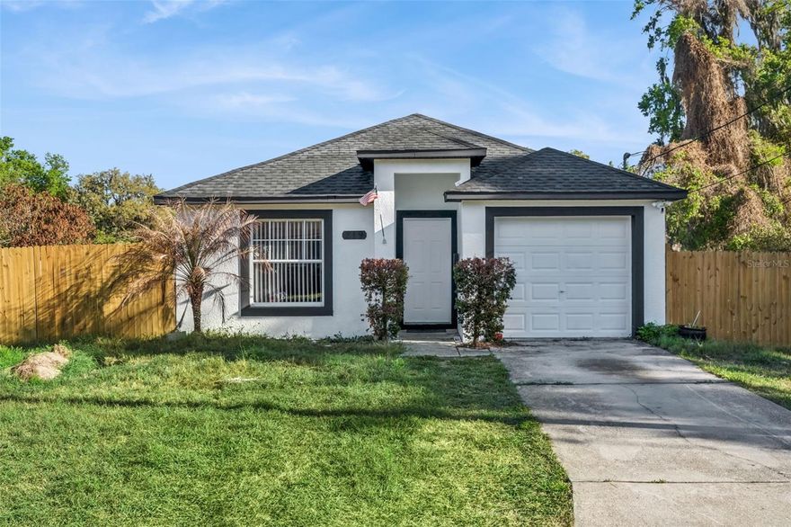 ASSUMABLE 2.9% INTEREST RATE! Welcome to this beautifully maintained 3-bedroom, 3-bathroom single-family home with a BONUS ROOM offering the perfect blend of comfort, efficiency, and flexibility—situated on an oversized 0.36-acre lot and ideally located right next to the West Orange Trail, perfect for biking, walking, and enjoying the outdoors!

Step inside to an open and inviting layout featuring a spacious living and dining area with tile flooring throughout the main spaces, providing both durability and easy maintenance. The kitchen is well-appointed with ample cabinet storage, granite-style countertops, modern appliances, and a convenient layout that opens seamlessly into the main living area, perfect for entertaining or everyday living! The primary suite offers a comfortable retreat with an en-suite bathroom featuring dual vanities and a tub/shower combo. Two additional bedrooms are generously sized with great natural light and share a well-maintained second bathroom.

A standout feature of this home is the garage conversion, creating a versatile bonus room complete with its own bathroom, ideal for a home office, guest suite, gym, media room, or even a private in-law space. Enjoy peace of mind and energy savings with solar panels and a newer roof (2021), helping to significantly reduce utility costs. Even more appealing, this home comes with an assumable mortgage at an incredibly low 2.9% interest rate—a rare and valuable opportunity in today’s market!

Outside, the expansive yard offers endless possibilities—whether you envision a garden, outdoor entertaining space, or simply room to roam. The fenced perimeter adds privacy, and there’s ample space for pets, toys, or future enhancements. Conveniently located with easy access to local shopping, dining, and major roadways, this home combines practicality with long-term value. Don’t miss your chance to own this versatile, energy-efficient home with unbeatable financing potential—schedule your showing today! 

Zillow Virtual Tour: https://www.zillow.com/view-imx/a7283af8-a54c-4451-8b8c-88a2e6212ed1?wl=true&setAttribution=mls&initialViewType=pano