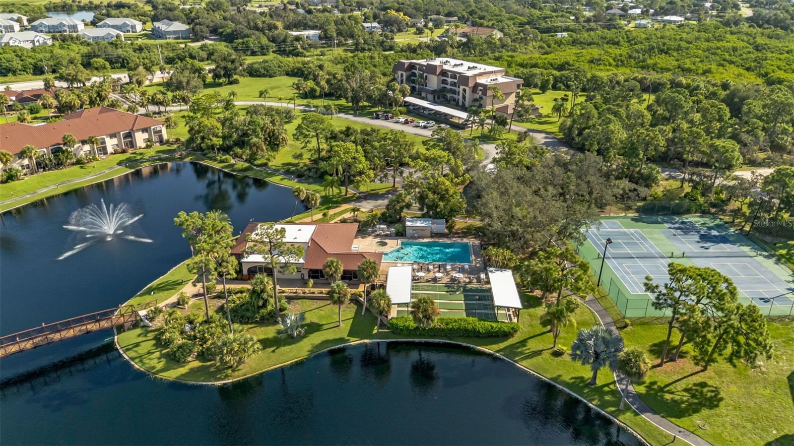 FURNISHED and MOVE-IN READY! Looking for your slice of southwest Florida fun in the sun? Welcome to Rolls Landing, a gated 40-acre WATERFRONT community on the Peace River offering the perfect mix of natural beauty, resort-style amenities, is pet friendly and a prime Port Charlotte location.
This spacious 2-bedroom, 2-bath second -floor condo enjoys serene preserve views and easy access to all the community amenities. Inside, the spacious layout features tile, laminate wood (2021) and new carpet flooring (2021), stainless appliances in the kitchen, a breakfast bar, a dining area large enough for a full dinner party, full size stack washer and dryer in unit, and plenty of storage inside Plus more in the included storage room downstairs. New hot water heater (2024) and new 2.5ton AC (2024) ensure comfort. The living room opens through sliding glass doors to a screened lanai with relaxing views of the preserve area to the east of the community. The preserve to the east of the community is owned by the association and there are no plans to build any more buildings, so your view is pristine. The primary suite offers a walk-in closet, and a private bath with walk-in shower. Covered parking is included, plus guest parking is available.
Rolls Landing offers an unmatched lifestyle: heated pool and spa, tennis and pickleball courts, shuffleboard, bocce ball, clubhouse with kitchen, fitness center, library, and year-round social activities. There’s even a pickleball league! Outdoor enthusiasts will love the nature trails, kayak launch, boat trailer parking, car washing station, and fishing pier that extends into the Peace River (being rebuilt in 2026!). First-come, first-serve boat slips provide direct access to Charlotte Harbor and the Gulf of Mexico. When you reserve a slip space for a small fee you can also opt to have a boat lift (see association for details and current prices). Boat and RV storage is available On-Site for a small fee. Basic Cable/Internet, Sewer, Water and Trash are all included in your monthly fees making this easy living! Did I mention this community is PET FRIENDLY! All assessments have been paid and this condo sustained no interior damage from recent storms. The community has replaced building roofs and carports and the fishing pier and boat slips are next for reconstruction.
The location is unbeatable - just minutes from Downtown Punta Gorda, Fishermen’s Village, the Sunseeker Resort, US-41, I-75, Punta Gorda Airport, hospitals & medical offices, shopping, dining, golf, and Gulf beaches.
Enjoy maintenance-free living in one of Punta Gorda’s most desirable waterfront communities. Don’t miss this opportunity to make Rolls Landing your new Florida retreat. Schedule your private showing today!