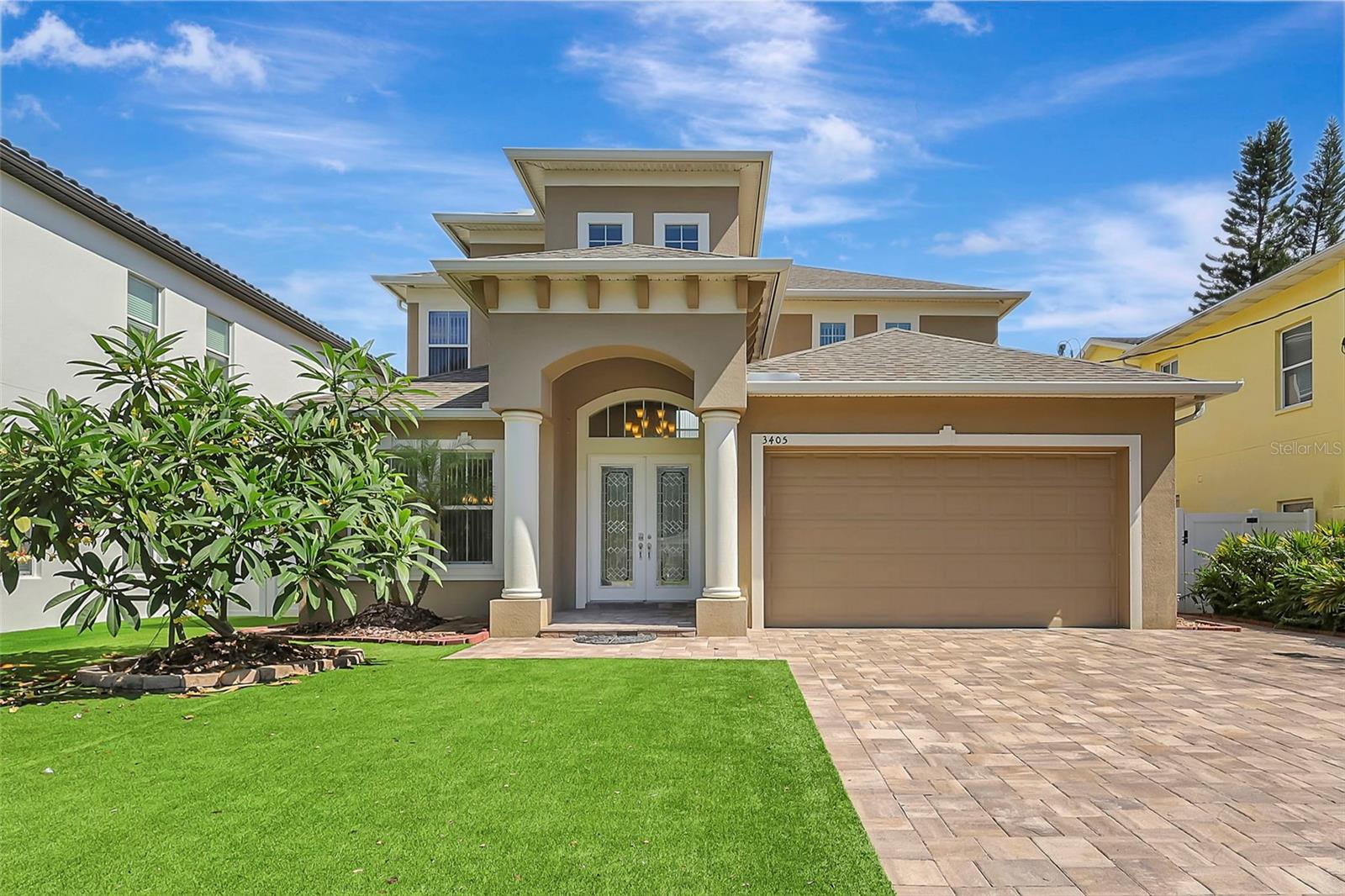 Welcome to South Tampa living at its finest! Nestled in the highly desirable Bayshore area, this contemporary two-story home was quality-built in 2011 by Shimberg Homes and offers over 3,100 sq. ft. of thoughtfully designed living space with 4 bedrooms, 3.5 baths, a dedicated office, and loft. Meticulously maintained, the home features a first-floor primary suite, soaring ceilings, granite countertops, and stainless steel appliances. French doors from both the kitchen and family room open to an expansive screened-in outdoor living area, already plumbed with natural gas and ready for your dream outdoor kitchen. Enjoy low-maintenance living with turf landscaping, a paver driveway, a spacious two-car garage, and the peace of mind of a whole-house generator—plus no flood insurance required. Upstairs, you’ll find three spacious bedrooms, an office, and a versatile loft offering plenty of room for family or guests. Located in one of Tampa’s most beautiful neighborhoods, you’re just minutes from Bayshore Boulevard, top-rated schools, premier dining, shopping, and all that South Tampa has to offer. Schedule your private showing today!
