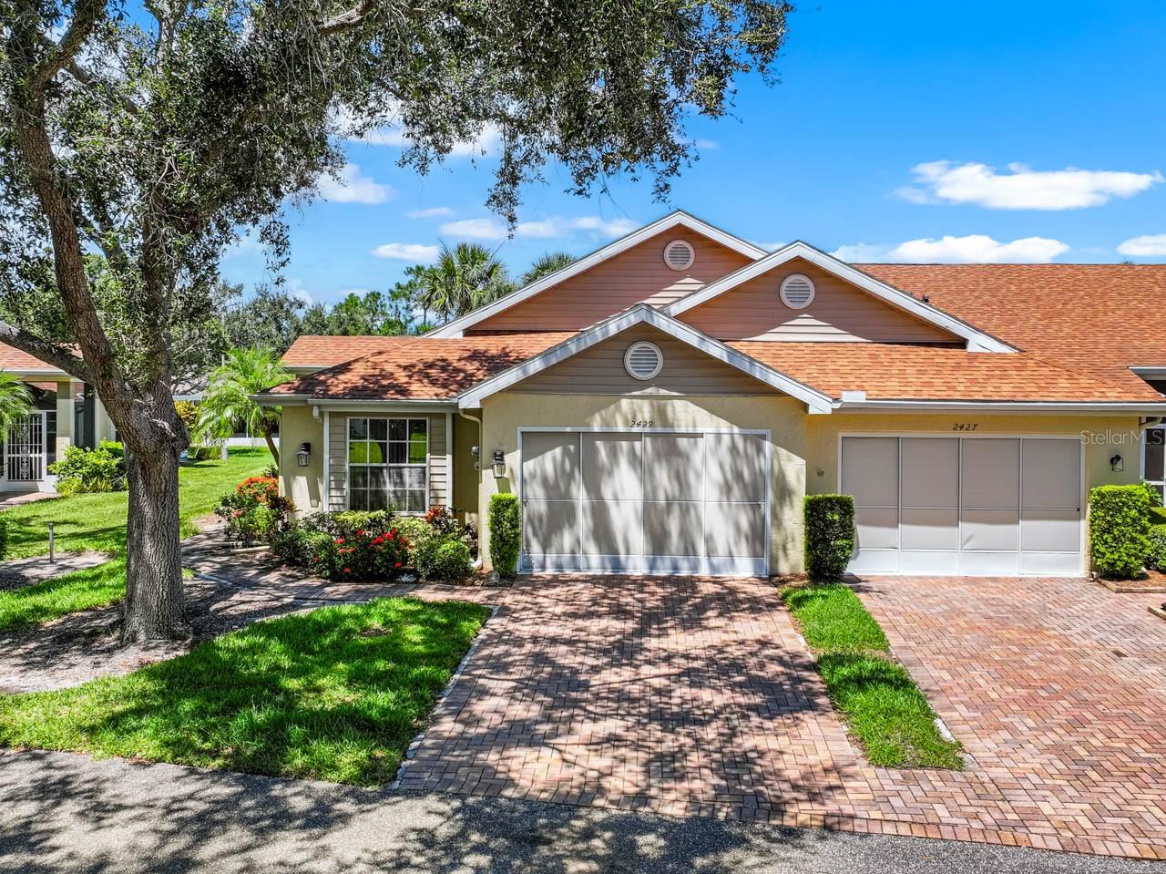 Welcome to Sun City Center — the #1 Retirement Community in the country! This beautifully maintained 2-bedroom, 2-bath Cape Cod split floor plan offers low-maintenance living in Kings Point, a gated, 55+ community.
Features include a spacious open living area with high ceilings — perfect for family and friends to gather, a bright Florida room, and an abundance of storage with kitchen cabinets, a walk-in closet in the primary, linen/storage closets, and attic space. The primary suite easily fits a king size bed, the indoor laundry room and oversized garage to park your vehicle and golf cart, adds everyday convenience.
Monthly fees cover: cable, internet, exterior insurance, lawn care, pest control, security, water, trash, sewer, and roof repair/replacement. Enjoy resort-style amenities with two clubhouses, indoor/outdoor pools, two fitness centers, an on-site spa, golf, and over 150+ clubs, activities, and more.
Experience the best of Florida’s active adult lifestyle in this move-in ready home!