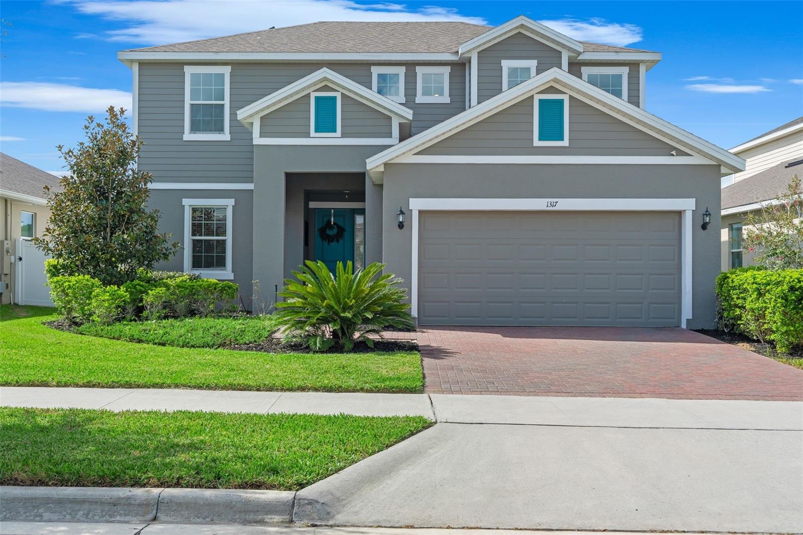 Welcome Home to this beautiful and MOVE IN READY 4 bedroom, 3 bath home built by Park Square Homes in 2021. This home offers a spacious layout with a large guest bedroom on the first floor, gourmet styled kitchen that is open to the family room, a flex room that is currently used as a dining room, large backyard, spacious second floor primary suite and numerous upgrades throughout.
Designed for modern living, the home comes equipped with solar panels (to be paid off at closing) to reduce your electric bills and a whole-home water filtration system for added comfort.
Perfectly situated in Davenport, you’ll be minutes from world-famous theme parks, AdventHealth Hospital, and Posner Park’s shopping, dining, and entertainment.
Located in a quaint community featuring a refreshing pool, low HOA fees, and NO CDD, this home blends convenience, savings, and lifestyle in one perfect package. Best of all, it can be yours before the holidays—making it the ideal place to create lasting memories with family and friends.
Don’t delay call today to schedule a showing today before this opportunity passes you by!
*If exact square footage and room size is a concern the home should be independently measured by buyer or buyers agent. Information deemed reliable but not guaranteed. Parties are advised to verify.