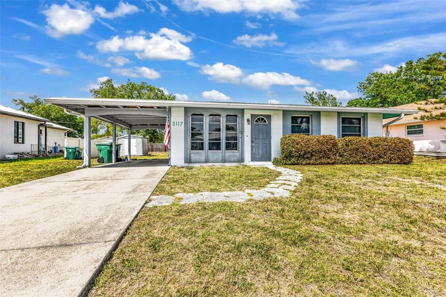 Some homes need everything, this one just needs you!! This well-maintained 2-bedroom, 2-bath in Port Charlotte is the perfect opportunity to make this solid home your own.
Major updates include a new roof (2023) and HVAC package unit (2023), giving you peace of mind on the big-ticket items while leaving room to add your personal touch. Inside, you’ll find a functional layout with comfortable living areas, well-sized bedrooms, and a private ensuite bathroom in the primary suite.
Sliding glass doors lead to a Florida room—ideal for a cozy sitting area, home office, or hobby space. The home also features interior laundry with washer and dryer included for added convenience.
Outside, enjoy a covered carport and a spacious backyard with a ton of room to create your own outdoor retreat.
Conveniently located near shopping, dining, and everyday amenities, this home offers both potential and practicality all in one package.
Bring your vision and turn this into something truly special!