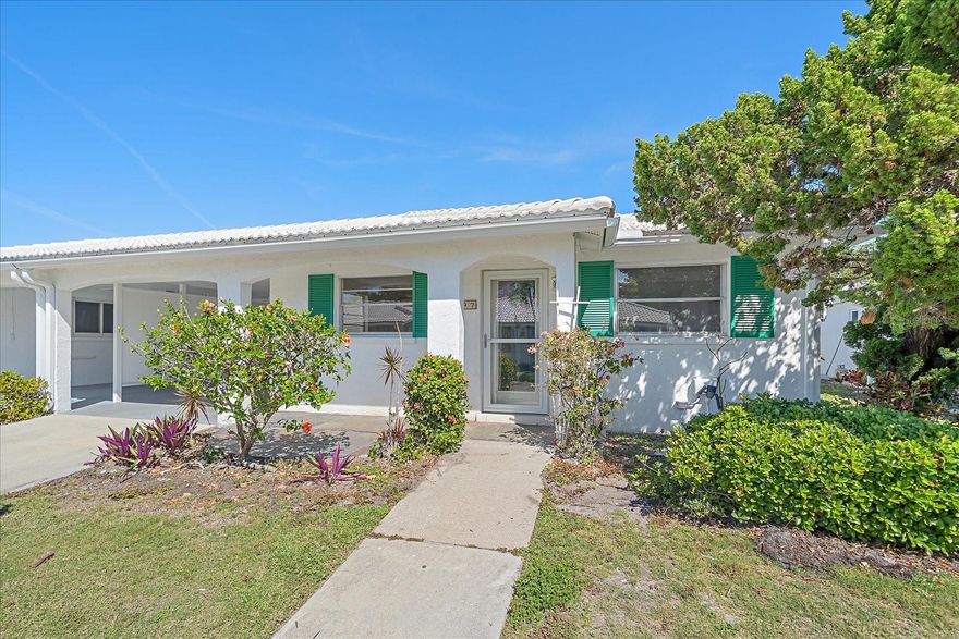 Enjoy the Florida lifestyle in this beautifully renovated 2-bedroom + den, 2-bath villa in the highly desirable Spanish Main Yacht Club on Longboat Key. Offering 1,429 sq. ft. of move-in-ready living space, this home features ceramic tile flooring throughout, an open-concept living and dining area, and a bright Florida room ideal for relaxing or entertaining. The den includes a closet, making it perfect as a home office or optional third bedroom.

This maintenance-free residence offers exceptional amenities including deeded beach access, shuffleboard courts, and a clubhouse with a library and social rooms. Boating enthusiasts will appreciate bay and harbor access along with an on-site marina. The vibrant 55+ community also features a heated pool and active social calendar.

Practical conveniences include inside laundry and an attached carport. Pet-friendly (one pet up to 35 lbs), the home is ideally located minutes from St. Armands Circle and a short drive to Anna Maria Island. A rare opportunity to enjoy relaxed coastal living in one of Longboat Key’s most sought-after communities.