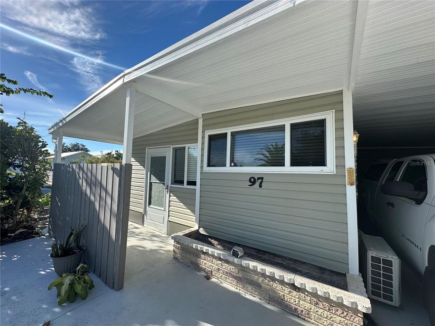 Welcome to your perfect SEASONAL retreat! This beautifully remodeled, furnished, well maintained 1-bedroom + bonus room manufactured home offers cozy comfort with modern upgrades and access to the water via private boat ramp—ideal for kayaking, fishing, or simply enjoying the peaceful surroundings.

Originally built in 1985, this home has been thoughtfully updated inside and out. Step inside to find a bright and open floor plan featuring an updated kitchen with farm sink, custom hardwood shelves, soft closing cabinets, and newer appliances. The bonus room is perfect for a home office, guest bedroom, or hobby area—flexibility to suit your lifestyle! This home features a spacious living area, eat in kitchen w/bench seating, laundry room with custom built in cabinets for plenty of storage.    The separate shed is equipted with electrical and has washer and dryer hookups inside.   

The HOA fee of $120.00 monthly gives you access to the Clubhouse, library, shuffleboard courts, a private boat launch with canal access to Lemon Bay and RV/BOAT storage is included ON SITE (first come first serve basis).      

Conveniently located within a few miles to our Beautiful Englewood Beach, marinas, shopping and many other amenities.  

Whether you're looking for a full-time residence, vacation getaway, or rental investment, this home delivers comfort, charm, and location.