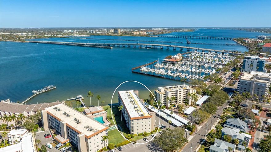 A rare opportunity awaits at River Oaks — a unique waterfront community tucked away on Point Pleasant, yet just steps from the vibrant energy of downtown Bradenton. Walk outside your door and immerse yourself in festivals, farmers markets, live music events, the Riverwalk, and an ever-growing collection of restaurants and pubs — all part of downtown’s exciting and ongoing redevelopment.

This beautifully combined double unit offers expansive living with 3 bedrooms plus a dedicated office. Thoughtfully redesigned with quality finishes throughout, the residence features an oversized Primary Suite complete with a private lounging area and its own balcony — the perfect retreat to take in breathtaking nightly sunsets over the Manatee River.

River Oaks delivers resort-style amenities including a spacious clubhouse, sparkling pool, day dock, and pickleball courts. All of this in a location convenient to St. Petersburg and two major airports, making travel effortless.

This is truly waterfront living with walkable downtown convenience — a rare combination in the heart of Bradenton.