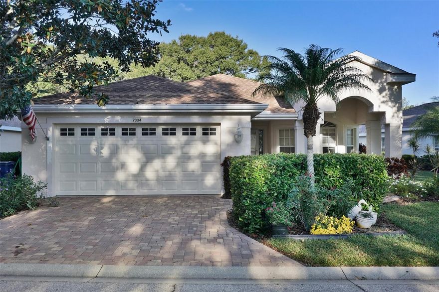 Amazing Location with a beautifully landscaped community island out your front door and oversized garden style backyard for maximum privacy! Check out this fabulous and significantly upgraded home in "Pinehurst Estates" .. a charming, serene and lushly landscaped community with a resident favorite geo-thermal heated pool, cabana and tennis courts all for your use. The property features a gorgeous kitchen with thick granite, top of the line stainless steel appliances, custom wood cabinets and a natural stone travertine backsplash..Spacious great room opens right up to the ultra private 10x30 lanai and oversized park-like backyard... the master suite has a huge walk in closet, french doors that lead out to the lanai and a master bath with dual sinks, walk in shower and a soaking tub. The second bedroom is bright and spacious and the 3rd bedroom would work well as a den or office to round out this smart floor plan. Just moments to the new Whole Foods, UTC mall, Starbucks, and many dining options and fine medical facilities. The optional Palm Aire Country Club has several levels of membership options to suit everyone. The home is located within 15-20 minutes of the SRQ airport, downtown Sarasota with all of it's art & culture and of course, the world famous sugar sand, Siesta Key beach. Remarkably low HOA fees of $245 per month cover the yard mowing, trimming, mulch, irrigation, the community pool, cabana and tennis courts.  Roof 2019 & AC 2018