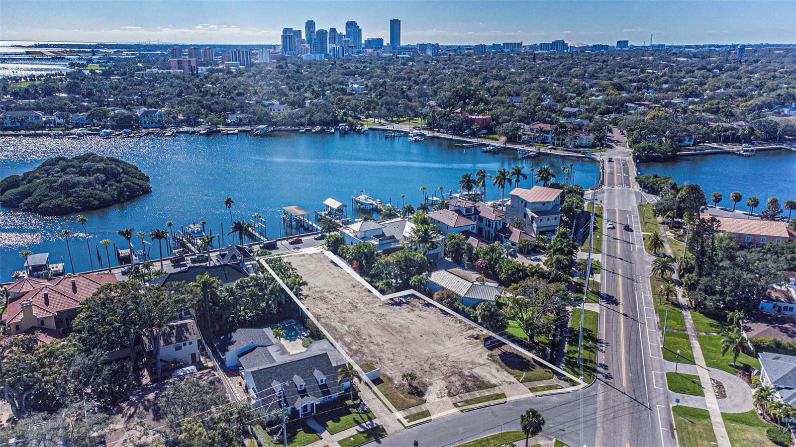 SNELL ISLE BRIGHTWATERS SEC 1 REP - Land